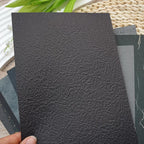 LewuwoPoing 30 Sheets Textured Art Paper Assorted Set 5.8x8.3 Inch A5 Mixed Special Craft Paper for Scrapbooking Junk Journaling Supplies dialy Plan Gift Card Embellishments Work(Black)