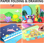 100 Sheets Arts Craft Paper for Drawing 12” x 17” White Construction Paper for Coloring, Creating, School Art Project Supplies, Standard Weight