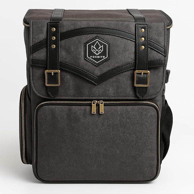 Pro Artist Hard Case – Rugged Travel Organizer with Customizable Foam, 3D Panel, Backpack Straps & Handle – For Painting Tools, Miniatures, Tabletop Gaming, 3D Models & Studio Supplies