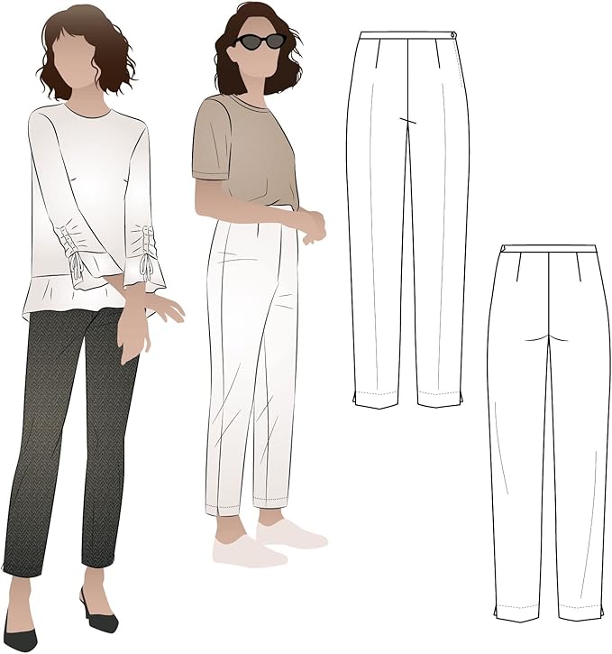Style Arc Sewing Pattern - Willow Pant (Sizes 04-16)