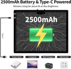 Rechargeable A3 Light Pad With Padded Case For Diamond Painting,Tracing Light Box with Stand/Clip/Magnet,3 Colors and 6 Levels of Brightness light board for Artists,Drawing,Sketching,Animation,Tracing