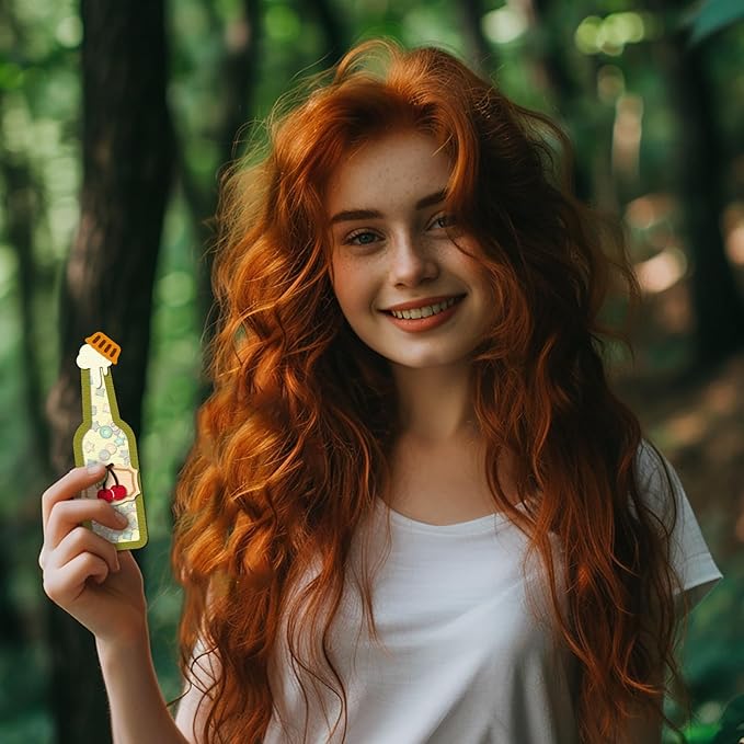 GLOBLELAND Summer Bottle Shaker Cutting Dies for Card Making Summer Soda Shaker Cut Die for DIY Scrapbooking Journal Embossing Paper Craft Decor