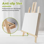 CONDA 3 Pack 16" Tabletop Display Easel, Portable A-Frame Tripod Display Easel for Painting Party & Displaying Canvases, Photos, Display Tripod Holder Stand for Students Kids Beginners