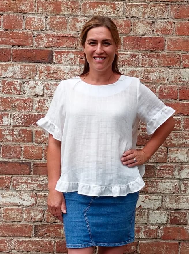 Style Arc Sewing Pattern - Selina Woven Top (Sizes 04-16)