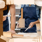 Baderke Cup Pottery Molds, Create Pottery Mug Vases, Cup Molds Crockery Shaping Tool, Assist in Hand Building Crockery Mugs for DIY Ceramic Cup Mug Vase Making(3 1/4'', 17-18 oz)