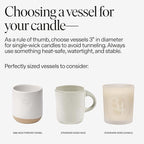 Siblings Candle Making Kit | DIY Coconut-Soy Wax Candle Kit with Wooden Wick | Scent No 05: Clove, Lavender, Cedarwood | Clean, Non-Toxic, Reusable, 60 Hr Burn