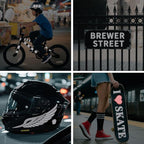 TECKWRAP Black Reflective Chrome Adhesive Vinyl Flashlight Sensitive Vinyl for Crafts, Decals, Bikes, Motorcycles, Helmets, Mailbox, Reflective Tape, 1ftx5ft, Ink Black