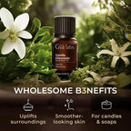 Gya Labs Vanilla Essential Oil - 0.34 Fl Oz - for Hair, Skin, Diffuser, Aromatherapy & DIY Candle Making Scent