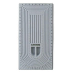 Beadalon Bead Board 52" - Flocked Grey Surface 5 Channels & Oranization Jewelry Design Tray for Necklaces & Bracelet Design