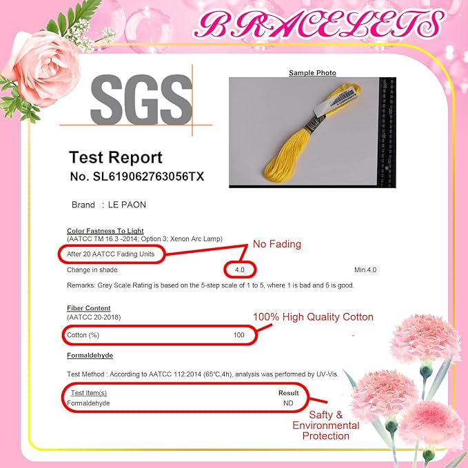 Friendship Bracelet String 50 Skeins Fashionable Rainbow Color Embroidery Floss Cross Stitch Embroidery Thread Cotton Floss Bracelet Yarn, Craft Floss