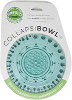 Paint Puck CollapsiBowl Paint Brush Cleaner Rinse Cup (Green) – Collapsible Paint Water Cup & Brush Cleaner with Brush Holder, Squeegee Lips & Drip Tray for Acrylic, Watercolor & Art Supplies