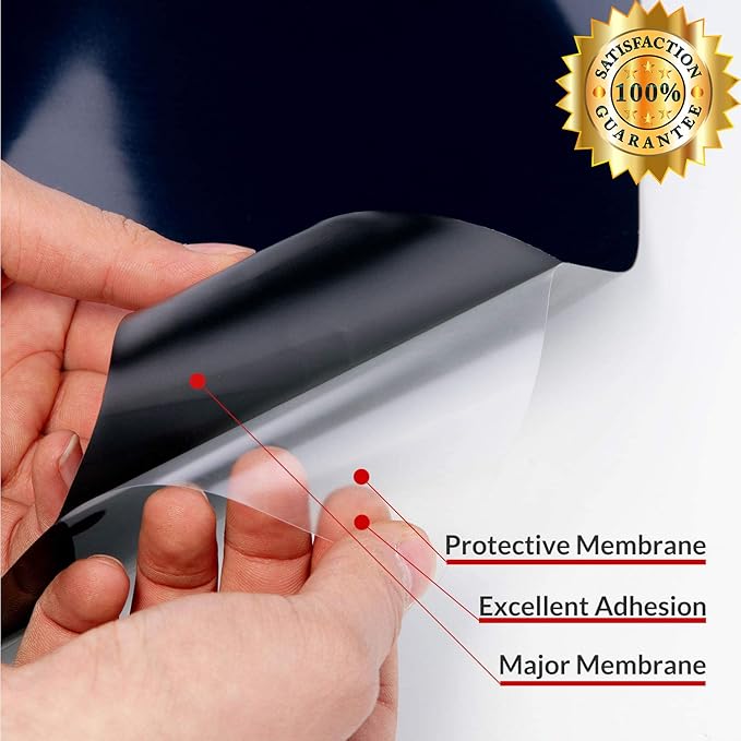 HTV Black Heat Transfer Vinyl Rolls 12 Inch by 8feet Roll Iron on DIY for T-Shirt Easy to Cut & Weed for Heat Vinyl Design Glossy (8Ft, Black)