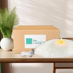 ECLHTLNY 10LB DIY Snow Pearled Candle- Powder Candle Making for Soy Wax Candle Crafts- Natural Candle Making Supplies- HIGH Class Material- LongLasting Burn Time