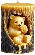 Tree Bear Candle Mold - Animal & Bear Resin Casting Molds, Silicone Clay Jewelry Molds, Candle Making Craft Supplies