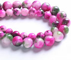 4MM 86PCS Pink Green Persian Jade Spacer Loose Beads for Jewelry Making DIY Bracelet Necklace