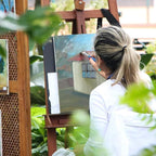 20pcs 1 inch Flat Paint Brush Set,Large Artist Acrylic Paint Brushes Nylon Hair Wood Handle for Acrylic Watercolor Oil Canvas Gouache Face Body Painting Classroom Craft Big Paint Brushes