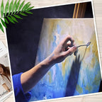 Wood Canvas Boards Unfinished Wooden Panel Boards Paint Pouring Panels for Painting Drawing Home Decor(12 Pieces,4 Sizes)