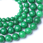 12MM Blackish Green Cloudy Chalcedony Stone Beads Round Loose Beads for Jewelry Making Bracelet Necklace 32pcs 15"