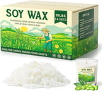 NORVENCE Soy Wax for Candle Making, Natural Soy Wax Flakes 10lb, Premium Candle Wax for DIY Candle Crafting
