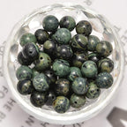 NCB 200pcs 6mm Kambaba Jasper Loose Beads for Jewelry Making, Natural Semi Precious Beads Round Smooth Gemstones Spacer Beads Charms for Necklaces Bracelets (Kambaba Jasper, 6mm 200Beads)
