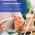 Revolution Fibers Merino Wool Combed Top | 1 lb Premium Wool Roving | 22 Micron, Best Merino Wool for Spinning, Tapestry, Needle Felting, Big Yarn Roving and Wall Hangings (Granite)