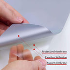 HTV Silver Heat Transfer Vinyl Rolls 12 Inch by 5 feet Roll Iron on DIY for T-Shirt Easy to Cut & Weed for Heat Vinyl Design Glossy (5Ft, Silver)