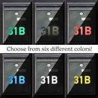 Reflective Vinyl for Cricut Joy Permanent Adhesive (12 Pack Bundle, 5.5 x 12 Inch) Light-Activated Glow in The Dark Sticker Sheets for DIY Outdoor Stickers and Decal. Safe Car Parking, Crafting, Art