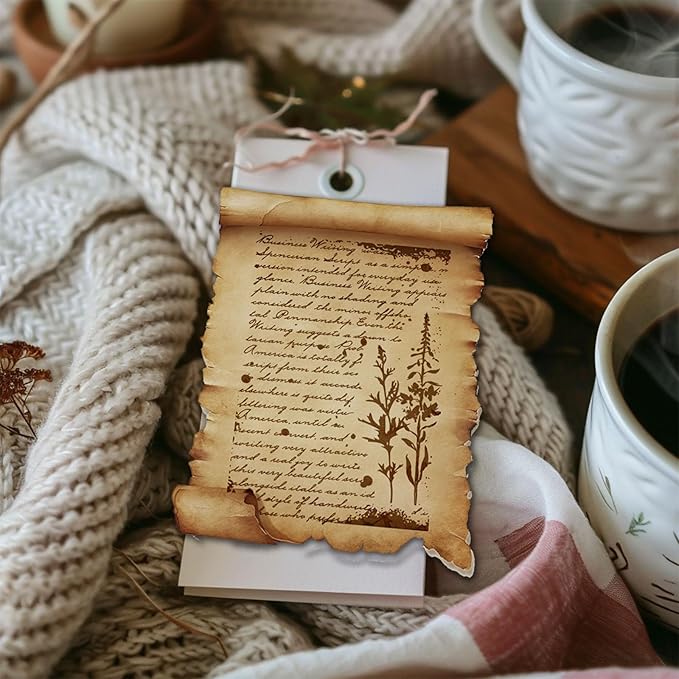 GLOBLELAND Vintage Background Clear Stamp for Scrapbooking Text Texture Silicone Stamps Retro Plants Transparent Stamp for Card Making DIY Embossing Journaling