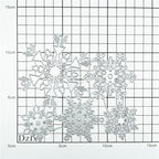 DzIxY Christmas Hollowout Snowflakes Metal Cutting Dies for Card Making Kit Embossing Paper Die Cuts Set Scrapbook Stencils Supplies Machine Templates