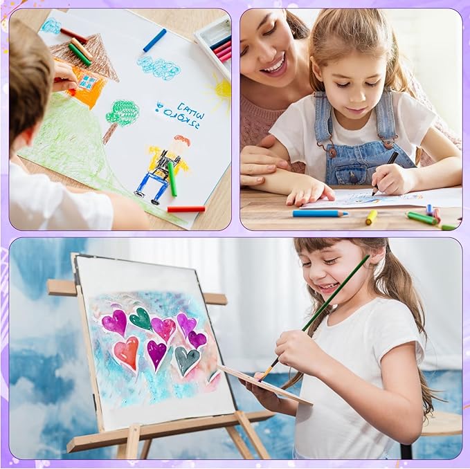 120 Sheets Watercolor Paper, Cold Press 300GSM/ 140LB Water Color Paper Bulk for Kids Child Adults, Small Off-White Watercolor Drawing Paint Paper for Art Drawing Supplies, 9 x 12 Inches