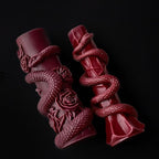 Snake Pillar Molds Animal Resin Mold - Resin Casting Silicone Molds for Home Decor & Candle Making Wave Spiral Mold