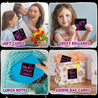 ZMLM 165 Rainbow Scratch Paper Art Crafts Mini Notes Kids Gifts 4 5 6 7 8 9 10 Years Old Girls Boys Students Teens Classroom Prizes School Supplies Birthday Party Travel Toy Activity(Rose)