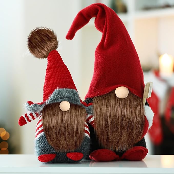 Tatuo Faux Fur Fabric Christmas Fluffy Fuzzy Craft Fake Fur Cuts Shaggy Synthetic Plush Patch Sewing DIY Winter Halloween Costume Gnome Beard Miniature Dolls Rugs Mats Gift(Brown,10 x 20 Inch)