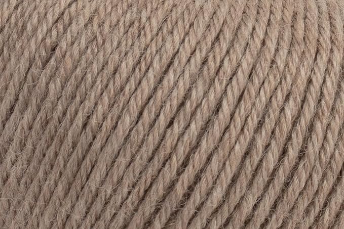 100% Baby Alpaca Yarn for Knitting & Crocheting - Set of 2 Skeins of Premium Yarn DK - Lightweight, Hypoallergenic & Thermal Peru Made - Ideal for Delicate Projects (N028 - Oatmeal)