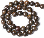 4MM 86PCS Natural Stone Bronzite Gemstone Spacer Loose Beads for Jewelry Making DIY Bracelet Necklace 1 Strand