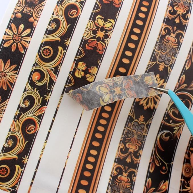 Dwpetzo Scrapbooking Sticker Book, 20 Sheets Pe-Cut PET, Washi Tape, and Craft Paper Stickers for Junk Journal Supplies, Journal Stickers for Journaling, Planner, Bujo, Collage (Sword and Shield)