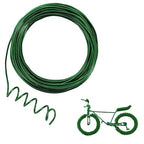 50 Feet Green Aluminum Thin Craft Wire, 18 Gauge 1mm Thickness Sculpting Wire, Armature Wire for Sculpting, Bendable Metal Craft Wire for Making Dolls Skeleton DIY Crafts