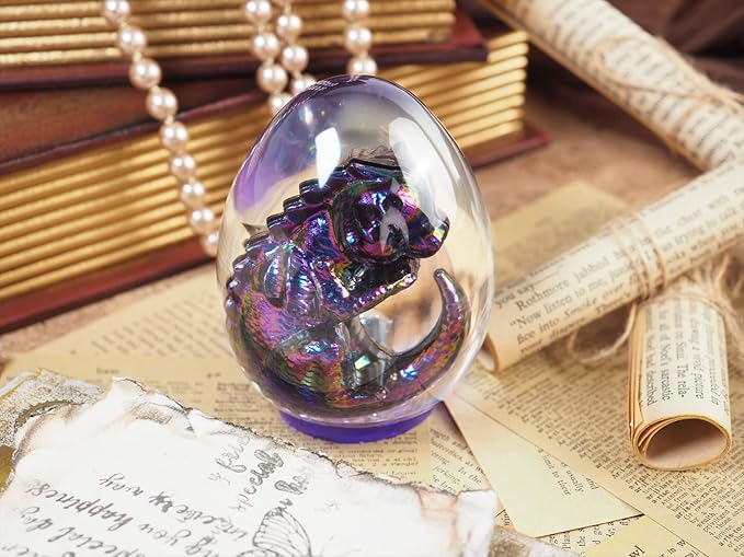 3 Pack Dragon Egg Mold Dragon Candle - Resin Casting Silicone Molds for Home Decor & Candle Making Wave Spiral Mold