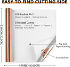 Lya Vinyl Rose Gold Permanent Vinyl Roll 12" x 12FT Metallic Outdoor Permanent Vinyl - Adhesive Vinyl Roll for Home Decor, Party Decoration, Mug, Window