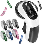 Phomemo Embossing Label Maker Machine, Vintage Embossed Label Maker, Retro Embosser Labeler with 6 Rolls Label Tapes, Old School Label Makers Waterproof for Home Office Kids DIY Crafting -Black