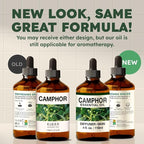 KUKKA Camphor Essential Oils - 4 Fl Oz - for Hair, Skin, Diffuser, Aromatherapy & DIY Soap Making Scent