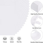100 Sheets White Cardstock 8.5 X 11 Inches, 92lb/250gsm Heavy Weight Printer Thick Card Stock Paper, Construction Paper for Crafts and DIY Cards Making UAP24WH100