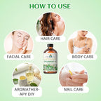 EVOKE OCCU Spearmint Oil for Inhibit Facial Hair Growth, Air Freshening, Added to Creams & Lotions - 4 Fl Oz