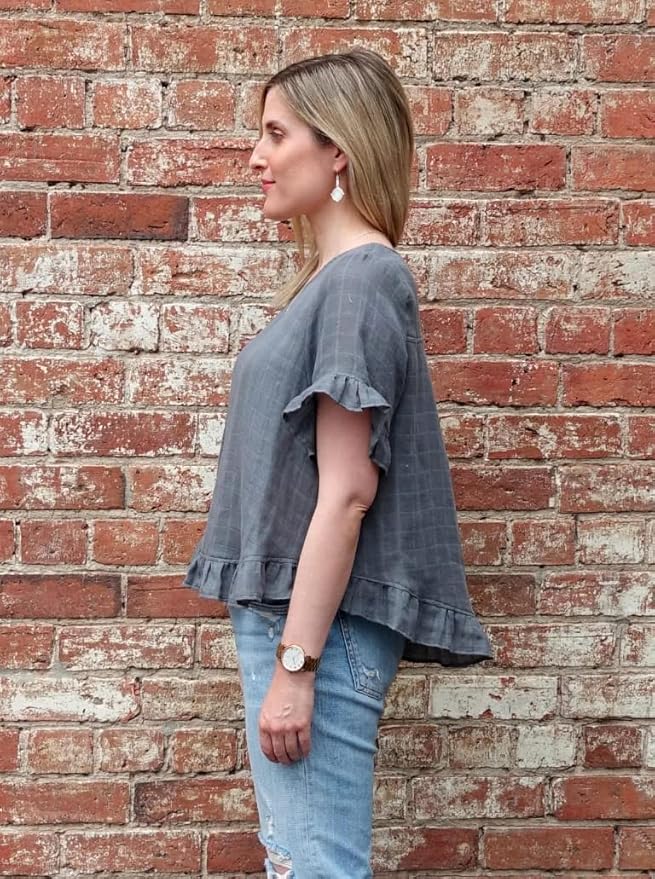 Style Arc Sewing Pattern - Selina Woven Top (Sizes 10-22)