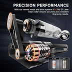 YOOPAI D1 4-in-1 Laser Rotary Roller, Suitable for Most Frame-Type Laser Engraving Machines, with 2 Types of Claws and Pins, Used to Engrave Cylindrical, Spherical, Ring-Shaped Objects