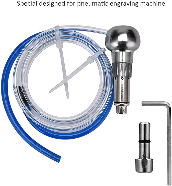 Engraving Handpiec Handpiece, Pneumatic Engraving Machine Handpiece for Pneumatic Engraving Machine Jewelry Engraving Tools for Jewelry for Engraving