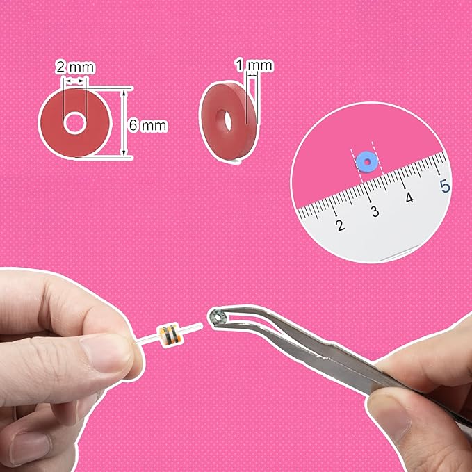 Lynnmos 6000 pcs Clay Beads Bracelet Making Kit, Friendship Bracelet Kit for Jewellery Making, 6mm Heishi Beads Set for Bracelet Necklace Earring Crafts Gift for Teen Girls