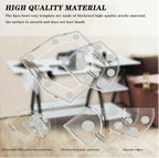 Bowl Cozy Template 3 Sizes, Sewing Patterns Quilting Templates, Quilting Rulers and Templates, Bowl Cozy Pattern for DIY Art Crafttemplate