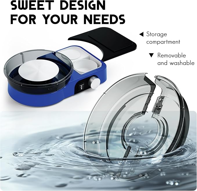 Pottery Wheel for Kids and Beginners - Complete Pottery Set for Kids with 6" Turntable, 2.2lb Clay, Art Supplies Sculpting Tools, Craft Gifts for Teens Kids Adults (Blue)