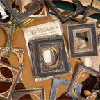 30Pcs Vintage Scrapbook Paper Photo Frame for Scrapbooking Junk Journal Collage Diary Embellishment DIY Photo Album DIY Craft Decoration, 10 Patterns (YSDC3)